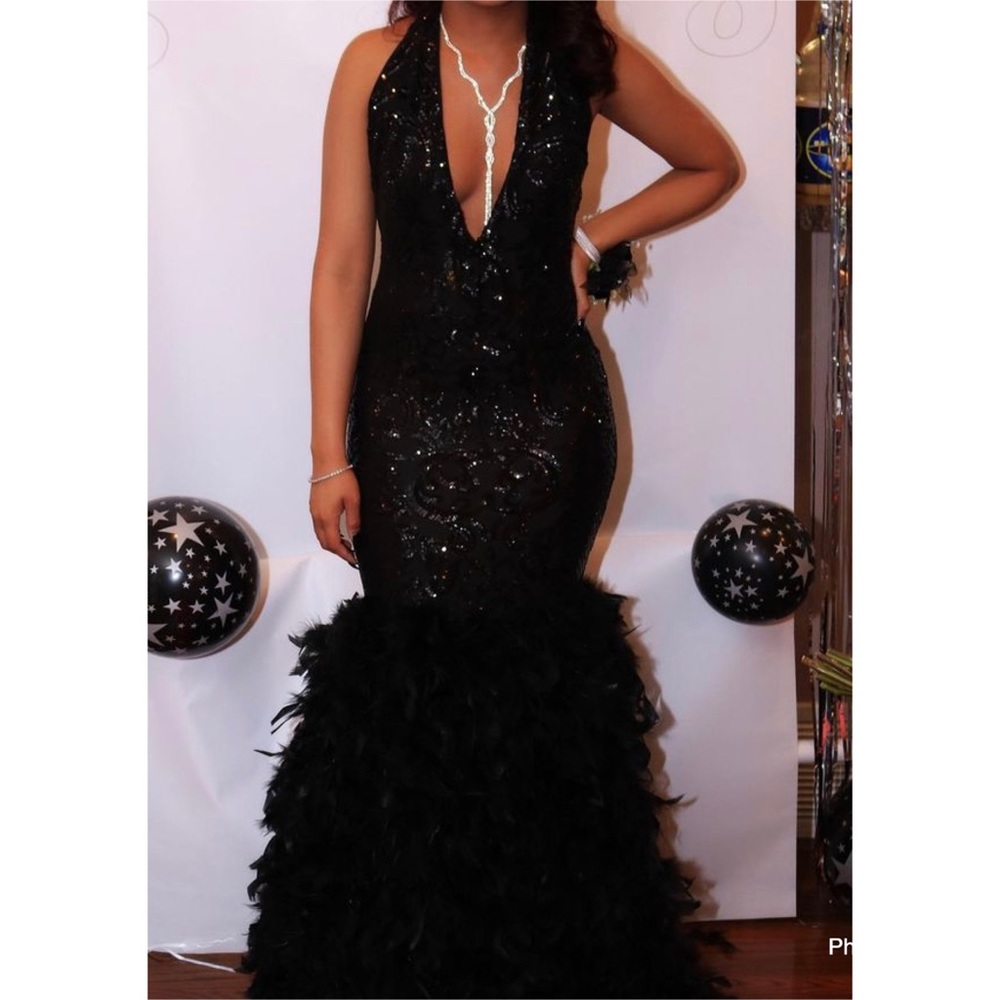 CUSTOM MADE PROM DRESS.